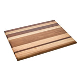 Vida by PADERNO Striped Multi Wood Large Cutting Board
