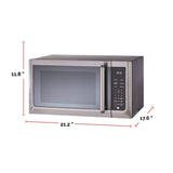 Vida Microwave, Stainless Steel, 1.1-cu-ft