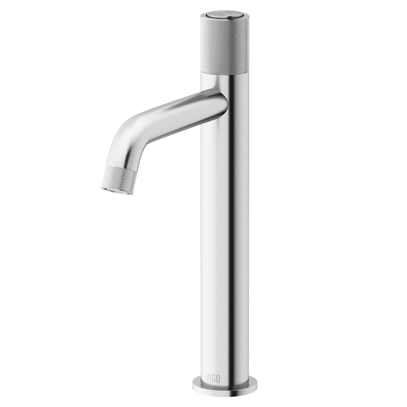 VIGO Apollo 10-in Vessel Bathroom Faucet, Various Finishes F1