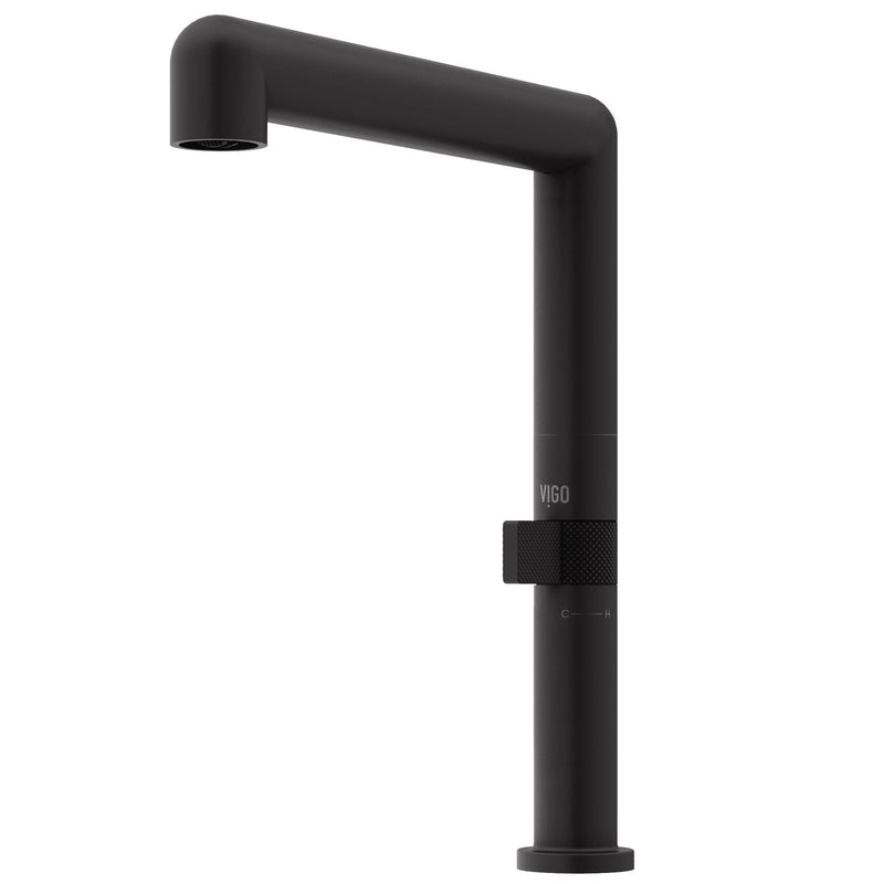 VIGO Bar 11-in Angular Kitchen Faucet, Various Finishes M6