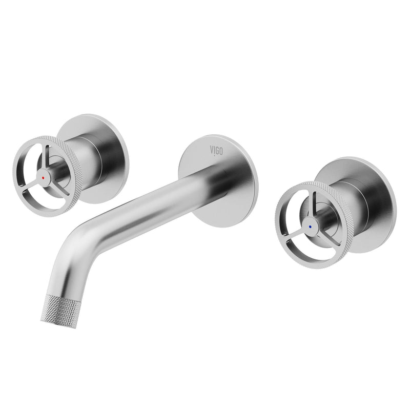 VIGO Cass Wall Mount Bathroom Faucet B2