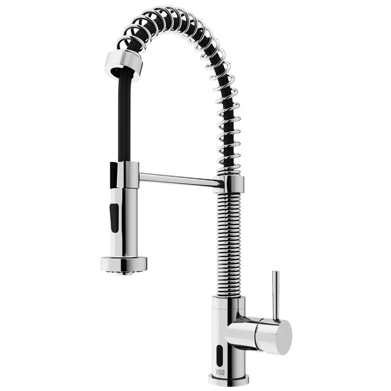 VIGO Edison 19-in Single-Handle Touchless Kitchen Faucet N6