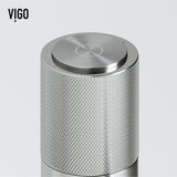 VIGO Wisteria MatteStone White Bathroom Sink/Basin Set with Apollo Faucet and Oval Composite Vessel