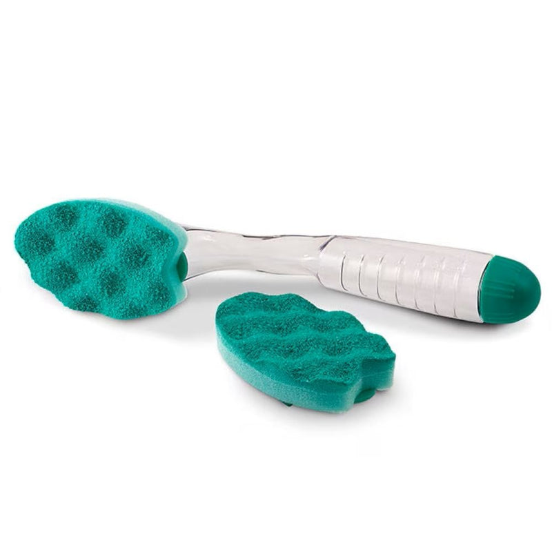 Vileda Scrunge Multi-Purpose Dishwand Value Pack with Sponge Refills B7