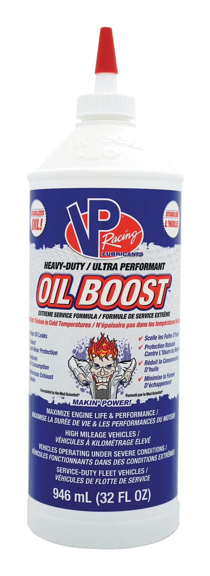 VP Racing High-Mileage Heavy-Duty Oil Boost, 946-mL P1