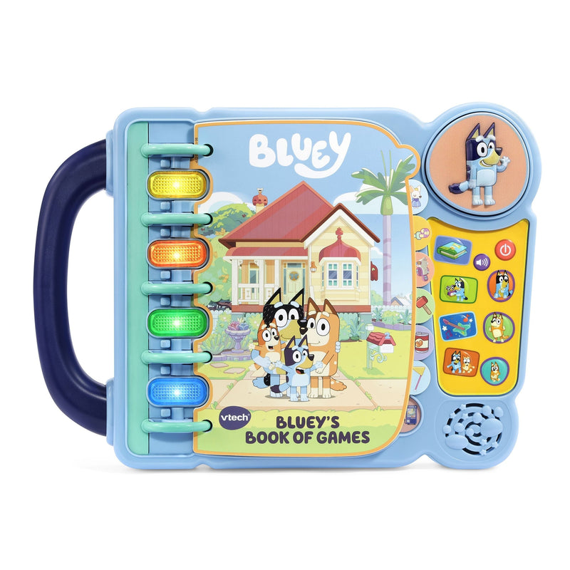 VTech Bluey Bluey's Book of Games, Ages 3-6 D4