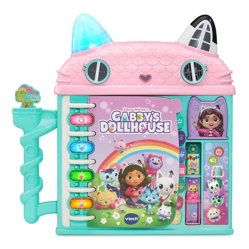 VTech Gabby's Dollhouse Cat-a-Vator Discovery Book, English V1