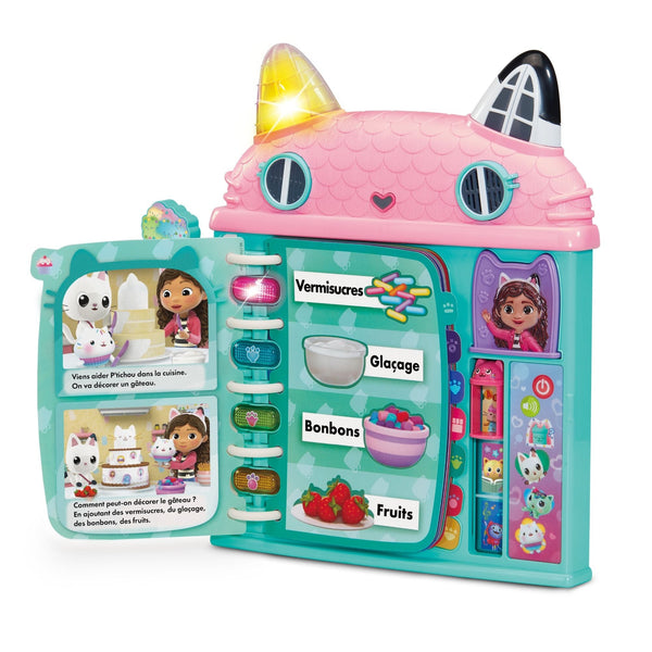 VTech Gabby's Dollhouse Cat-a-Vator Discovery Book, French G0