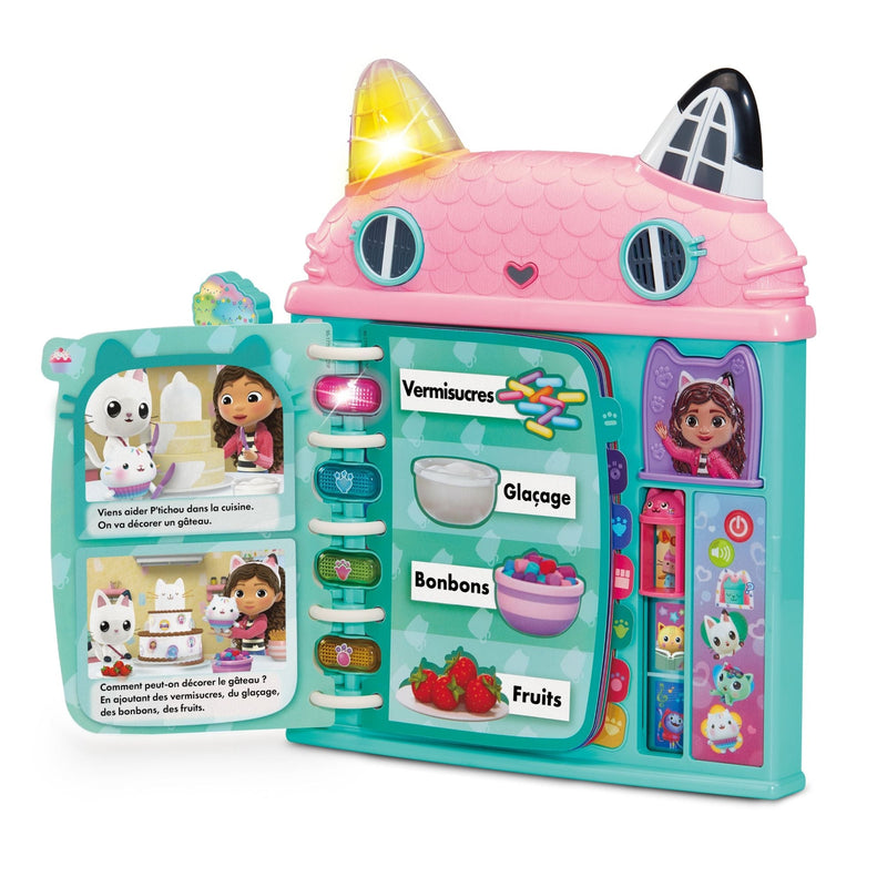 VTech Gabby's Dollhouse Cat-a-Vator Discovery Book, French G0