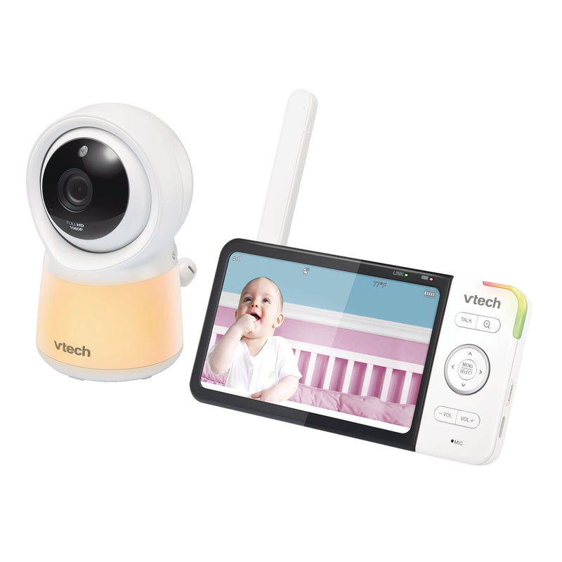 VTech RM5754HD Remote Access Fixed Digital Video Baby Monitor, 5-in A7