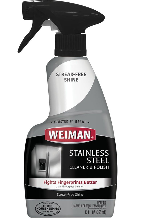 Weiman Stainless Steel Cleaner and Polish Spray, 355-mL A8