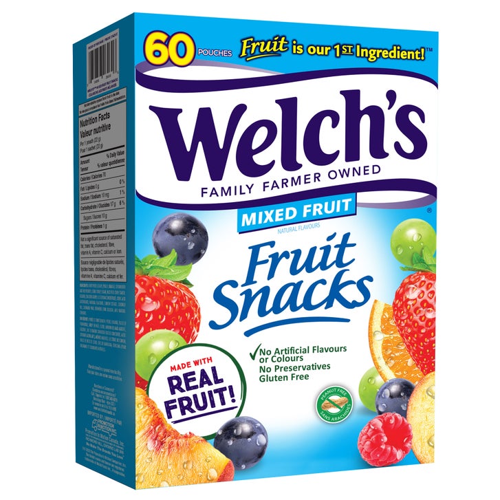 Welch's Fruit Snacks, 60 x 22 g R7