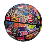 Wilson NBA All Team Retro Classic Composite Leather Basketball, Official Size