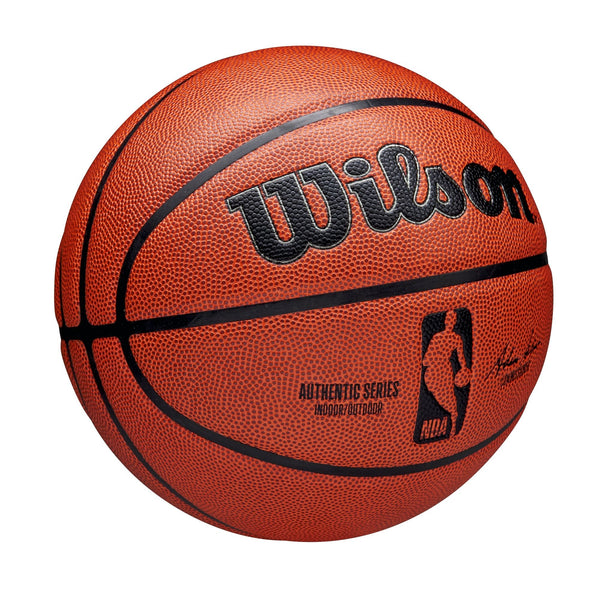 Wilson NBA Authentic Indoor/Outdoor Basketball, Official Size, Brown I2