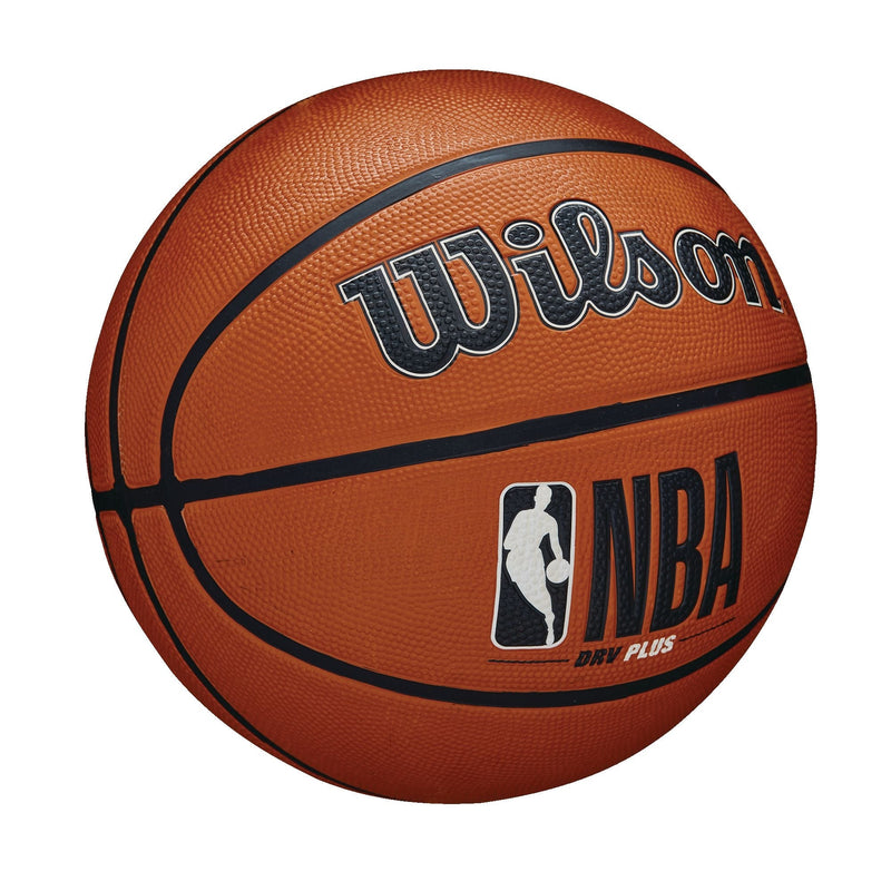 Wilson NBA DRV Plus Outdoor Rubber Basketball, Official Size 7 (29.5-in), Brown B8