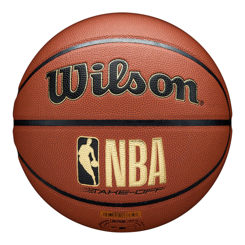 Wilson NBA Takeoff Indoor/Outdoor Basketball, Official Size 7 (29.5-in) X6