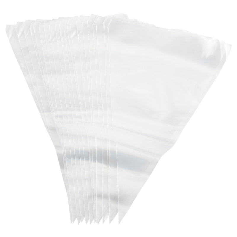 Wilton Disposable Piping Decorating Bag, Clear, 24-pk, for Baking/Cake Decoration C1