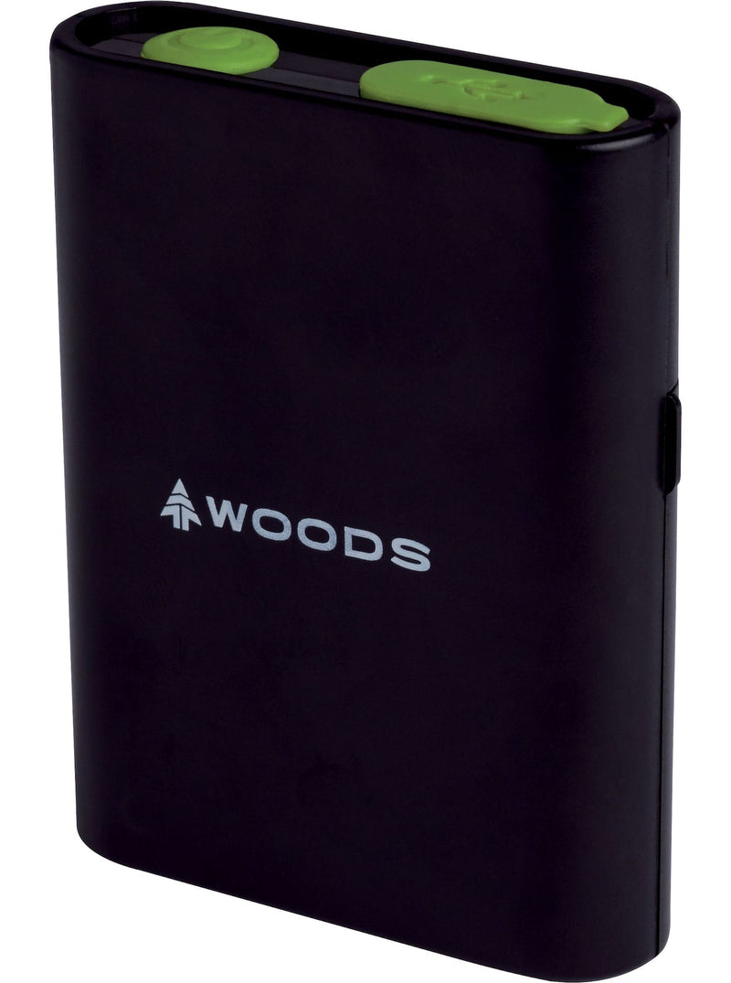 Woods Compact AA Dry Cell Camping Power Bank/Power Pack, Water Resistant E7