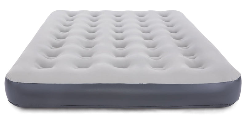 Woods Single-High Inflatable Air Mattress/Airbed with 2-in-1 Pump For AC/DC Outlets, Queen C1