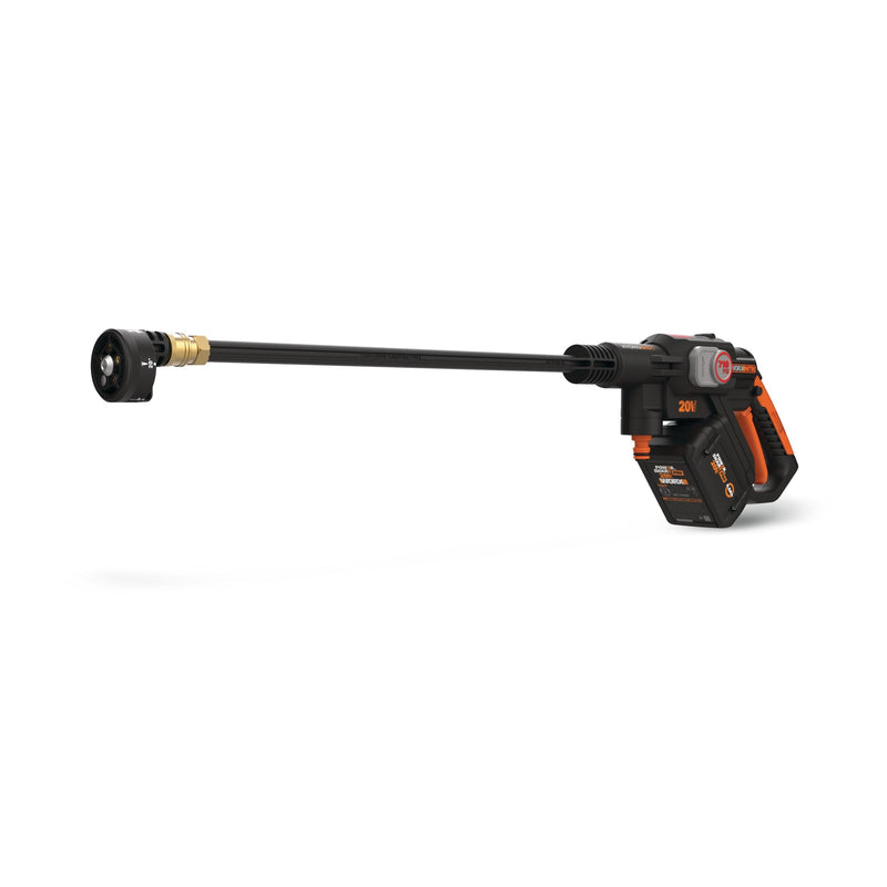 Worx 710 PSI 1.0 GPM 20V Hydroshot 5-in-1 Portable Electric Power Cleaner F1