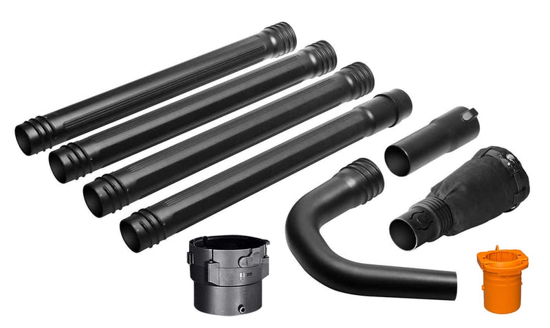 WORX WA4094 Universal Gutter Cleaning Kit for Leaf Blowers, 11-ft W9