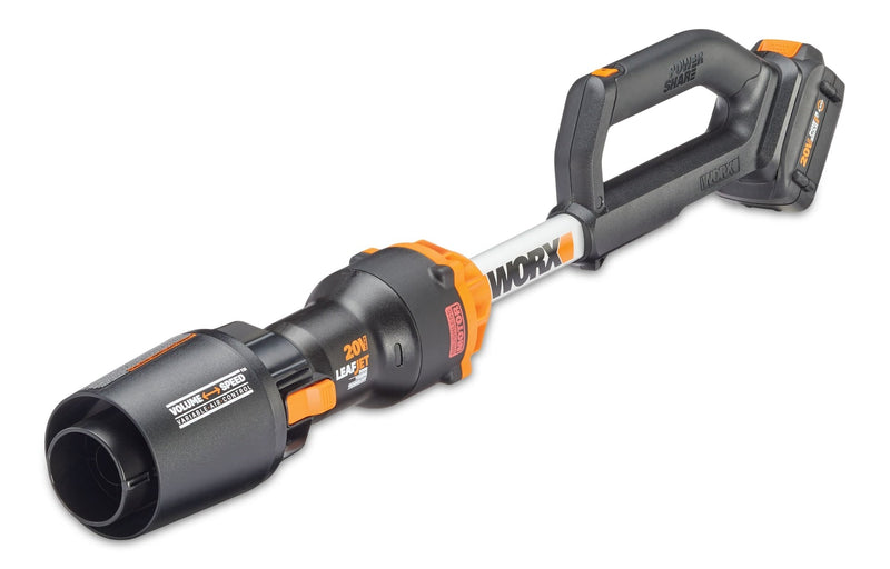 WORX WG543 20V Power Share Cordless Leafjet Blower/Sweeper, 4Ah Battery V2