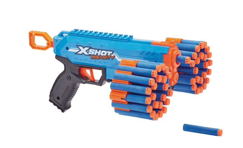 X-Shot Insanity S1 Maniac Dart Pistol with Accessories, 36-Darts, Ages 8+ C4