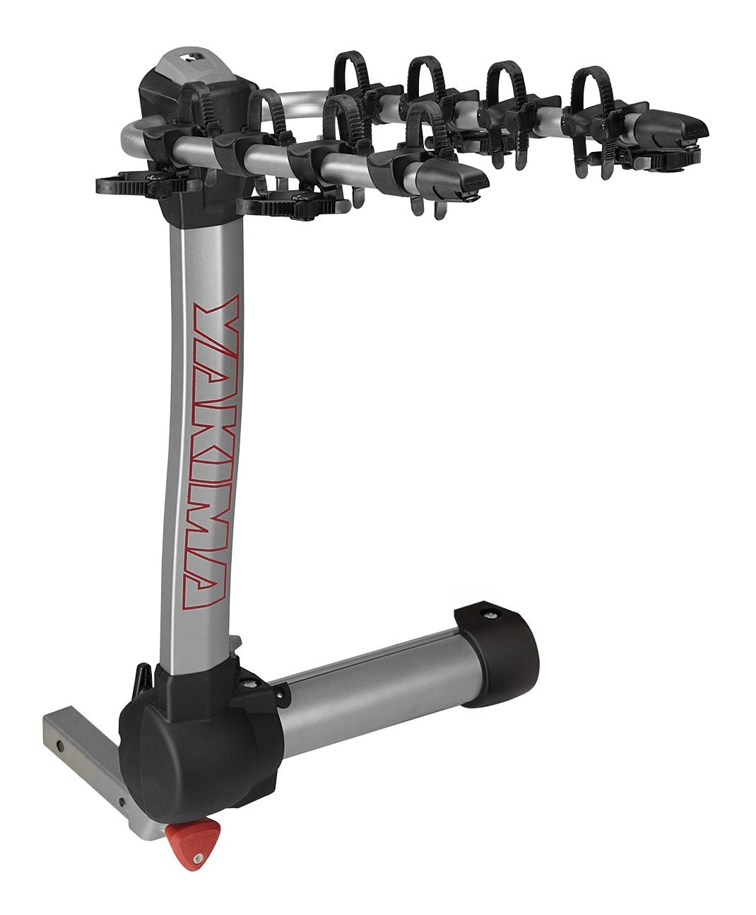 Yakima RidgeBack 5-Bike Hitch Mount Bike Rack, Fits 1-1/4, 2-in Receiver, Granite Grey