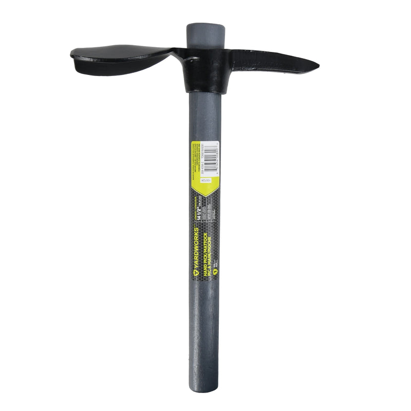 Yardworks 10-in 2.5-lb Hand Pick/Mattock, Hardwood Shaft X6