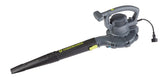Yardworks 12 Amp 400CFM Electric Leaf Blower/Vacuum, Black