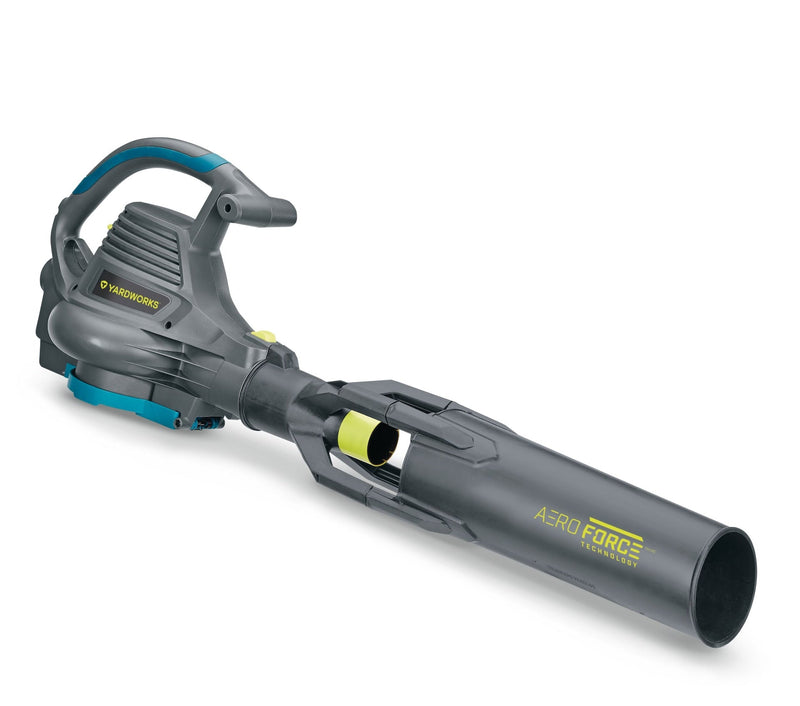 Yardworks 12 Amp Electric Leaf Blower/Vacuum with Aero Force Technology Black K4