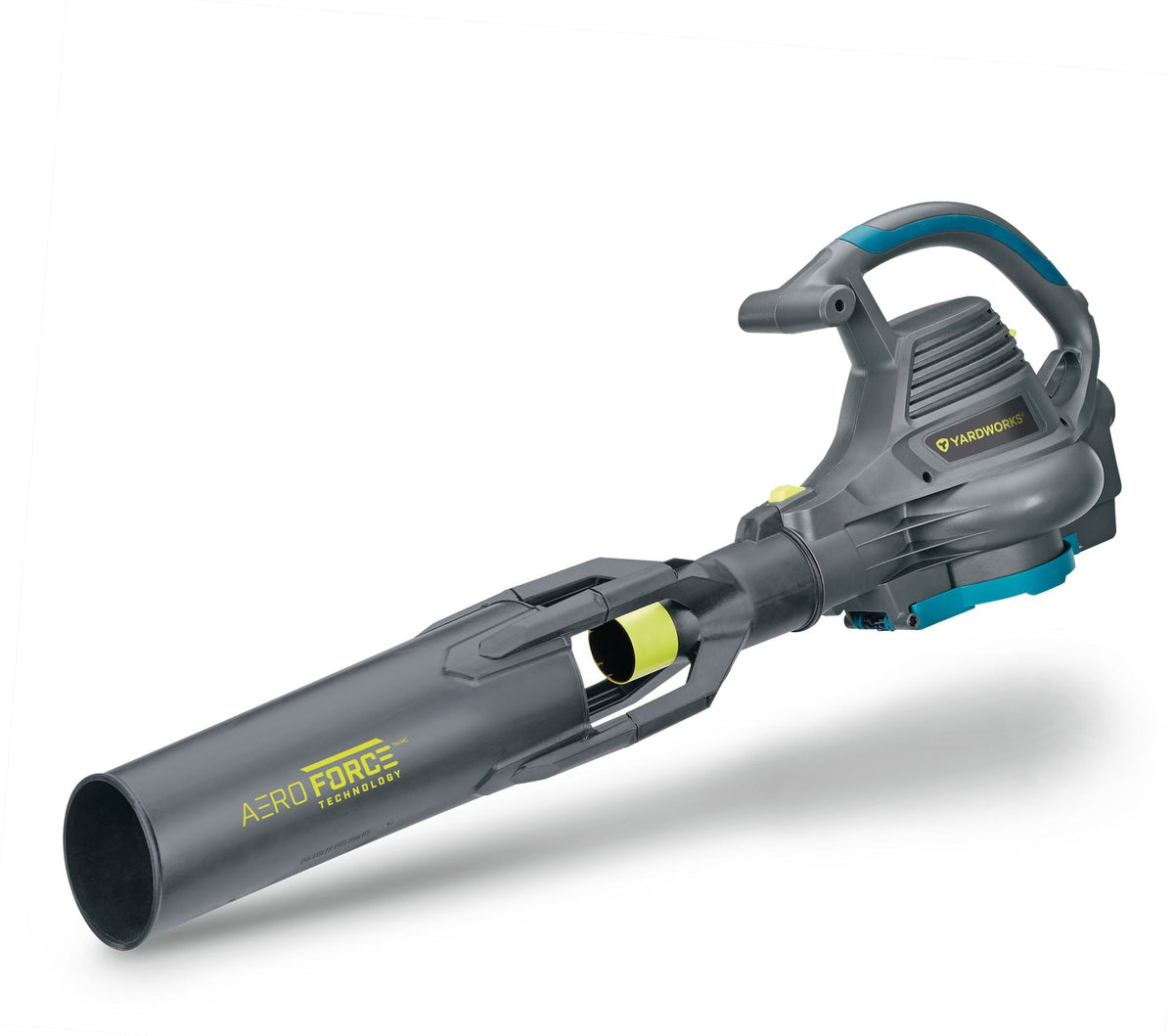 Yardworks 12 Amp Electric Leaf Blower/Vacuum with Aero Force Technology Black