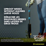 Yardworks 20V Cordless Lawn Weeder, with PWR POD 2.0Ah Battery and Charger