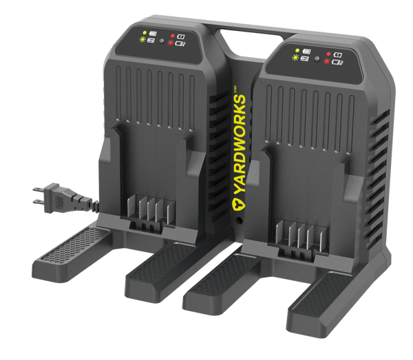 Yardworks 48V Max Dual Port Battery Charger J9
