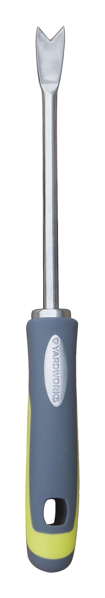 Yardworks Stainless-Steel Hand Weeder with Rubber Handle H0