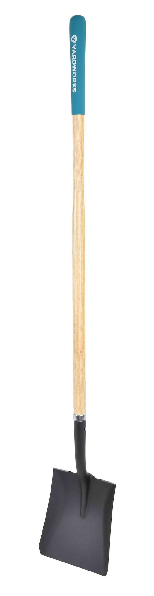 Yardworks Steel Square-Point Long-Handle Spade Shovel, 60-in Wooden Shaft X5
