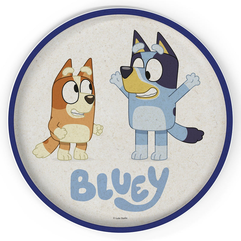 Zak Designs Bluey Bamboo Fibre Plate, 8-in A4