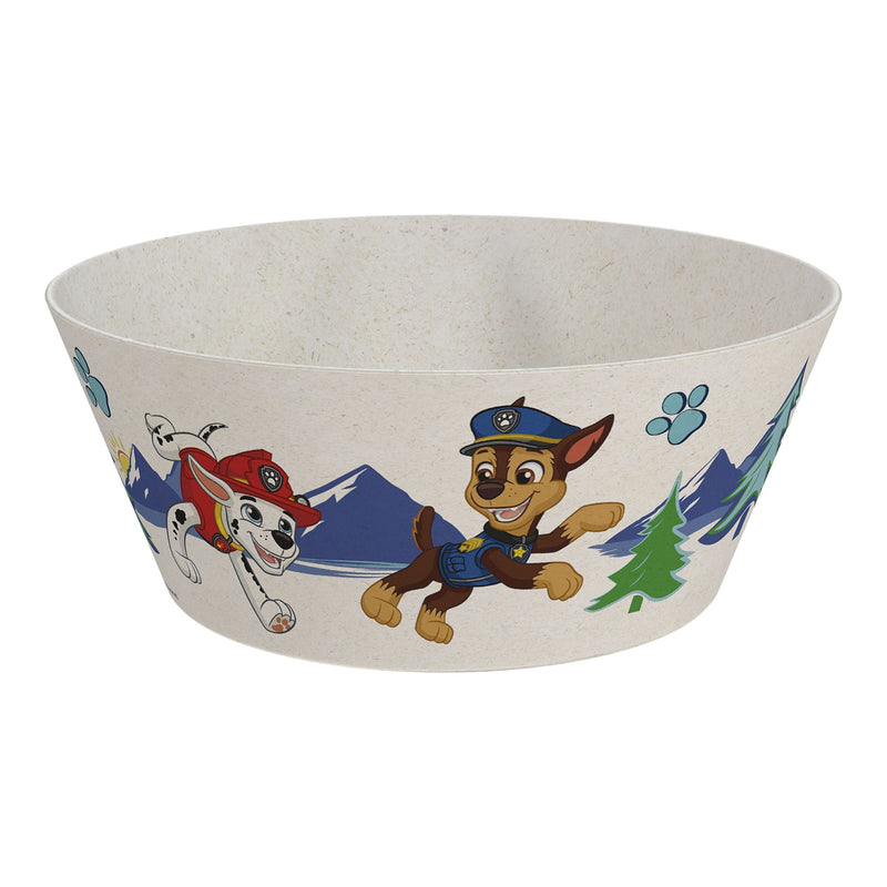 Zak Designs Paw Patrol Bamboo Fibre Bowl, 6-in X4