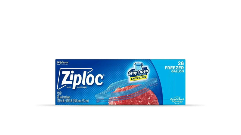Ziploc Large Freezer Bags Value Pack, 3.7-L, 32-pk Y2