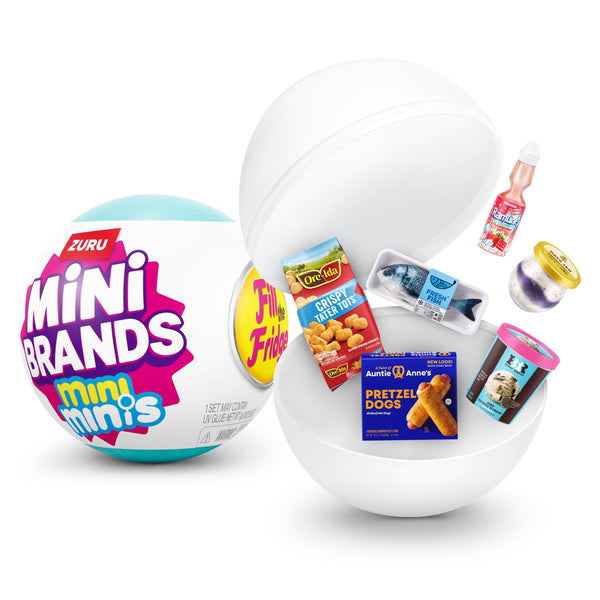 Zuru Mini Brands Mini Minis Fill the Fridge Miniature Toys Y4
