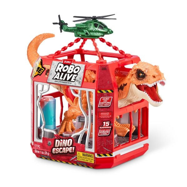 Zuru Robo Alive Dino Escape Series 1 Dinosaur Playset Q8