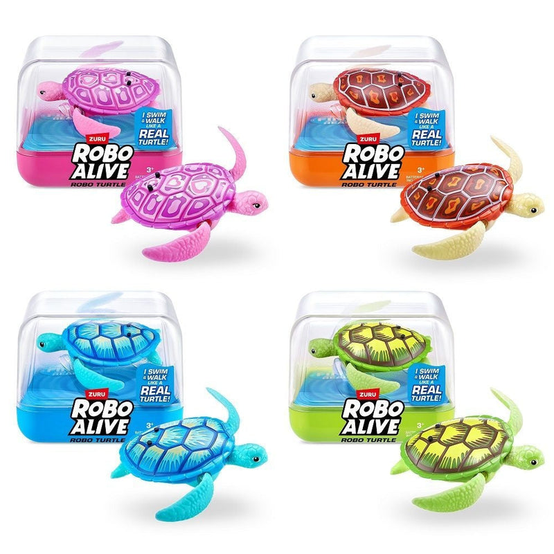 Zuru Robo Turtle Ultra-Realistic Robot Pet for Ages 4+ Q2