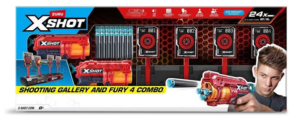 Zuru X-Shot Dart Blaster with Interactive Target, 2-pk D4