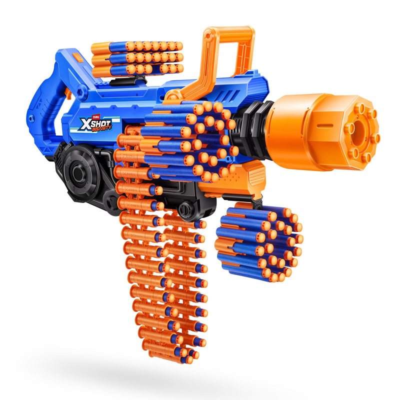 Zuru X-Shot Insanity Smoking Barrel Foam Dart Toy Blaster with 72 Darts D5