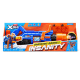 Zuru X-Shot Insanity Smoking Barrel Foam Dart Toy Blaster with 72 Darts