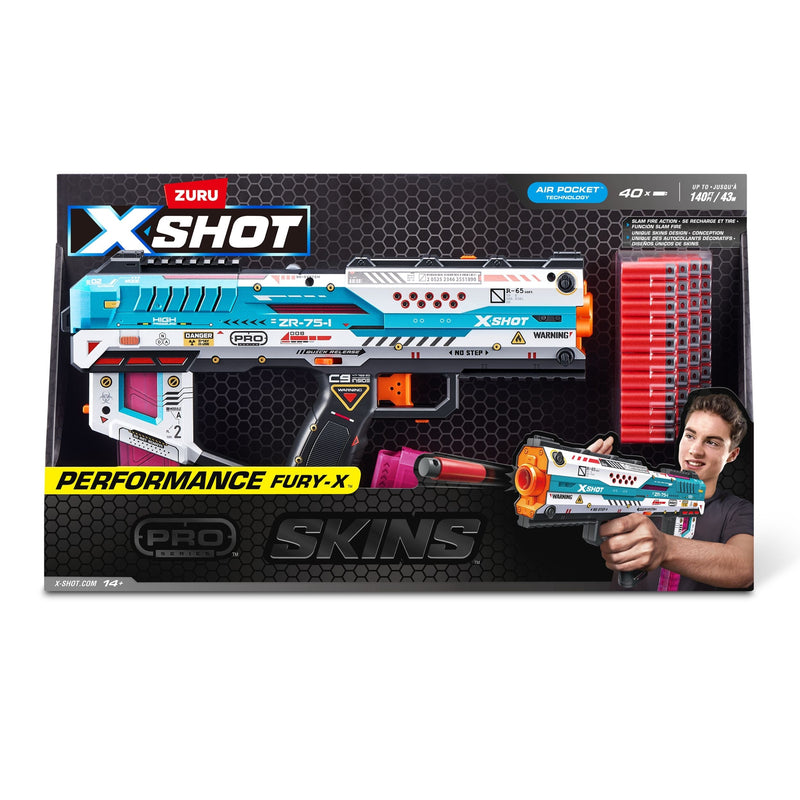 Zuru X-Shot Performance Fury-X Dart Blaster with 40 Darts X5